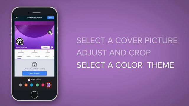 How to Change Smule Profile and Cover Photo on iPhone? смотреть онлайн