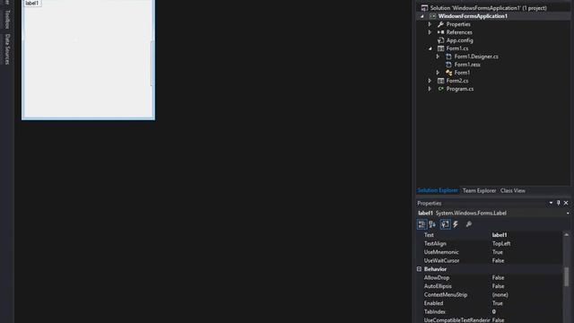 Visual studio open a new form with a button смотреть онлайн