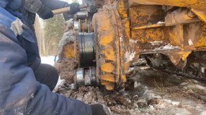 бульдозер Б10 разбор бортовой ремонт