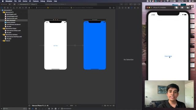 Full Screen Segues in iOS 13 | Swift 5 in Xcode 11 смотреть онлайн