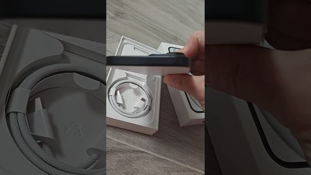 IPhone 15 Black 128GB Unboxing. #apple #iphone #iphone15  #technology #mobile #boss