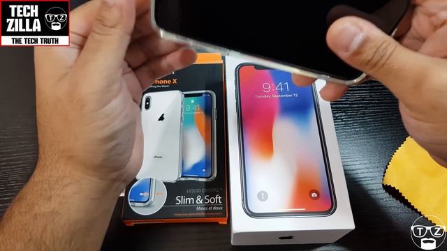 iPhone X Spigen Liquid Crystal Case смотреть онлайн