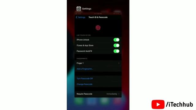 Fix "Touch ID & Passcode" Missing From Settings After iOS 14 Update смотреть онлайн