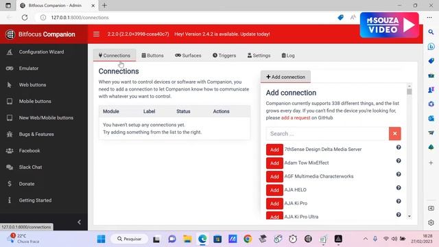 BITFOCUS COMPANION + RESOLUME ARENA смотреть онлайн