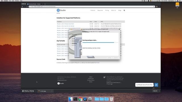 Install R and Rstudio on a Mac смотреть онлайн