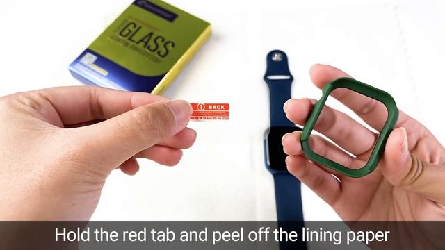 Apple Watch Case with Tempered Glass Screen Protector Installation Video Instruction by ArmorSuit смотреть онлайн