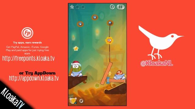 Cut The Rope 2 - Level 7-16 Bakery Walkthrough (3 Stars) смотреть онлайн