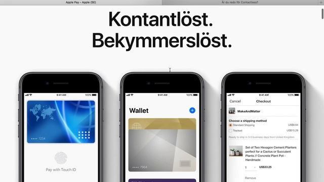 Apple Pay Sverige - Status om framtiden смотреть онлайн
