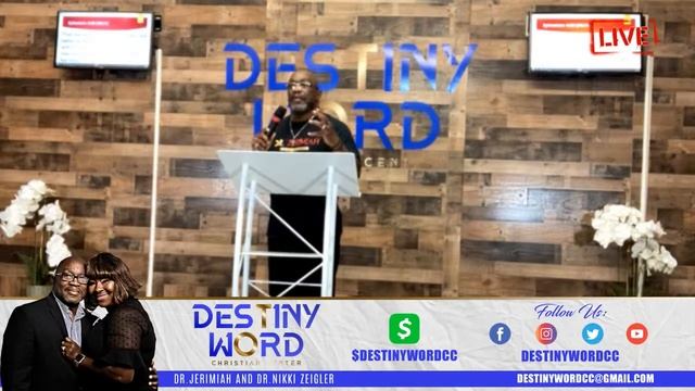 DESTINY WORD CHRISTIAN CENTER WITH DR.JERIMIAH ZEIGLER смотреть онлайн
