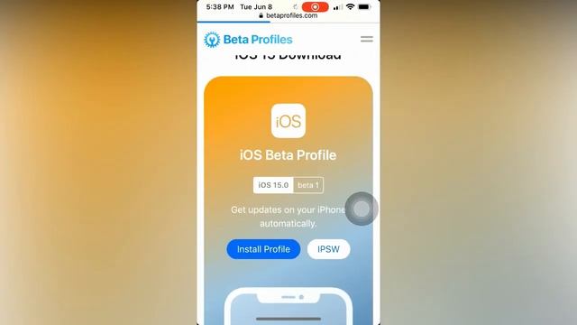 INSTALL iOS 15 Beta Profile in iPhone 5s - How to Install IOS 15 On iPhone 5s🔥🔥. смотреть онлайн