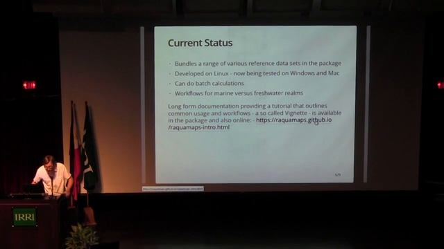 rAquamaps - An R package for predicting occurrences of marine species, by Markus Skyttner смотреть онлайн