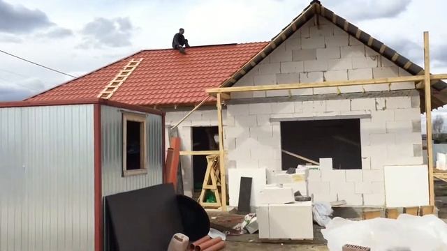 Строительство кирпичного дома смотреть онлайн