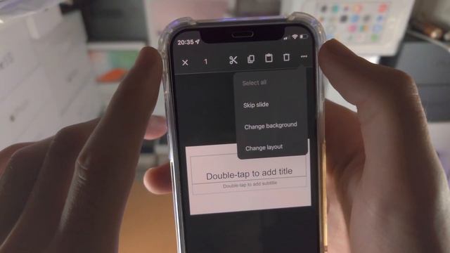 ANY iPhone How To Add Background on Google Slides! смотреть онлайн