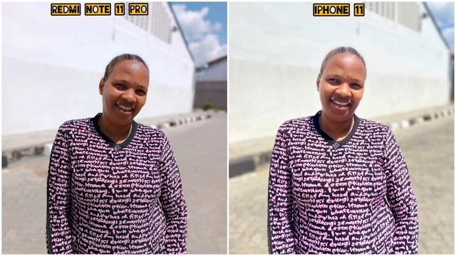 Redmi Note 11 Pro(Helio G96) VS Iphone 11(A13 Bionic) - Camera Comparison смотреть онлайн