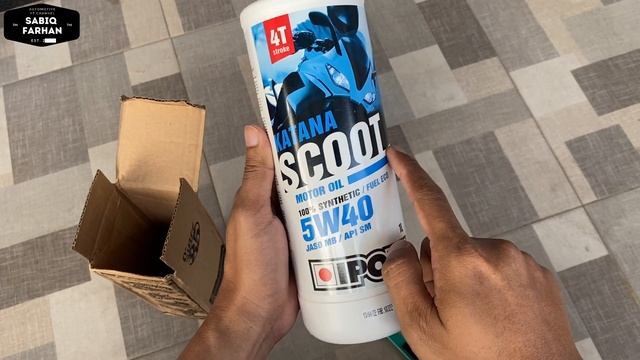 UNBOXING OLI IPONE - KATANA SCOOT 5W40 смотреть онлайн