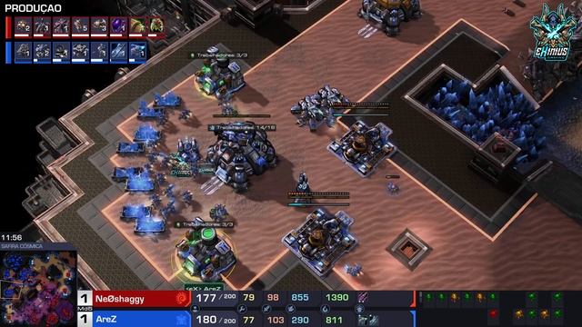 TRANSMISSÃO CW SC2 - EXIMIUS VS EXERITUS - BERSERKER TEAM LEAGUE | LOKI смотреть онлайн