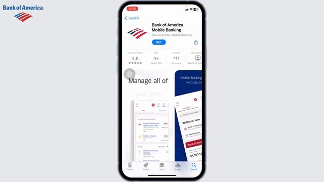 How to Download and Install the Bank of America Mobile App смотреть онлайн