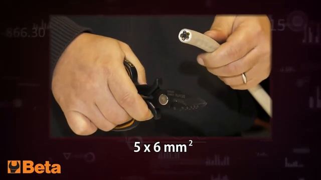 Beta Tools multifunction electrician's scissors 1128BAX смотреть онлайн