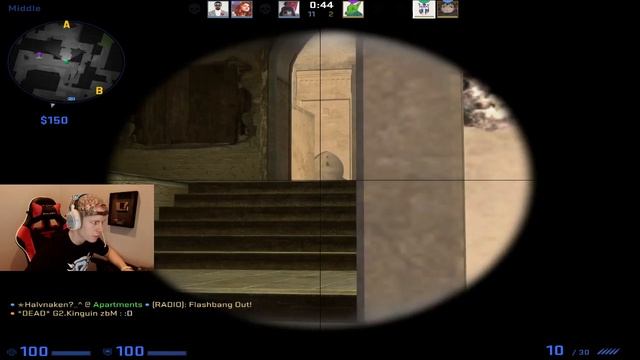CS:GO w/ FaZe Teeqo & FaZe Maikelele смотреть онлайн