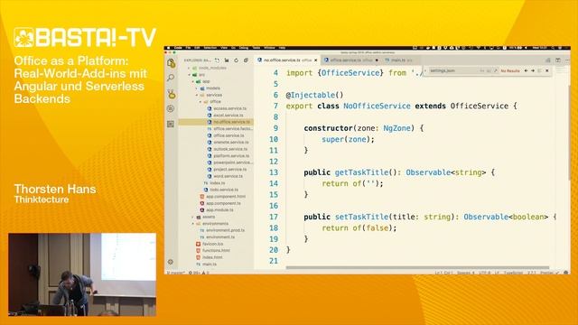 Office as a Platform: Real-World-Add-ins mit Angular und Serverless Backends смотреть онлайн