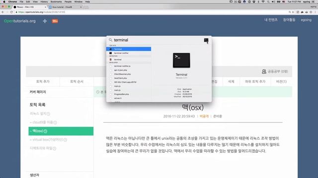 Linux - install : OSX terminal смотреть онлайн