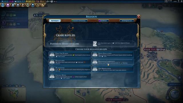 How to get a Religion - Civilization 6 смотреть онлайн