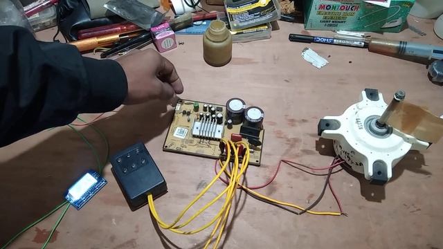 How To Check Inverter PCB With An Outdoor Fan Motor Without Compressor#sk #SK electrical world#pcb смотреть онлайн