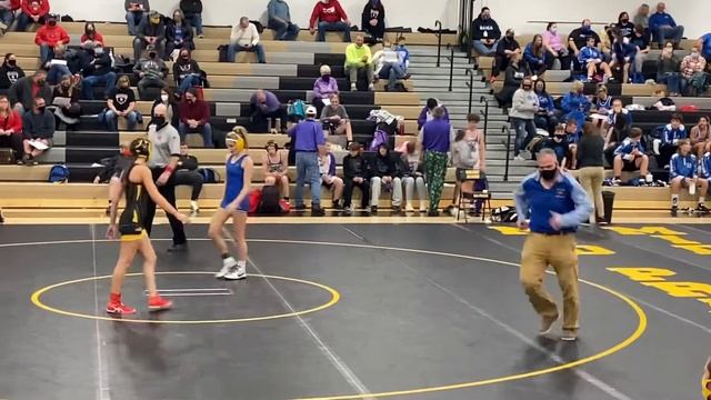 Hannah Rogers Mid-Prairie match 1 win by fall смотреть онлайн