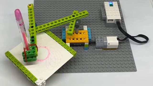 Drawing Machine - Spirograph - LEGO WeDo 2.0 смотреть онлайн