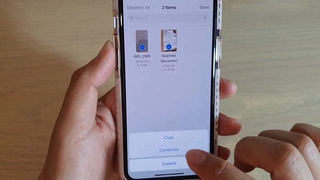 iPhone 11: How to Compress Files / Folders in Files App смотреть онлайн