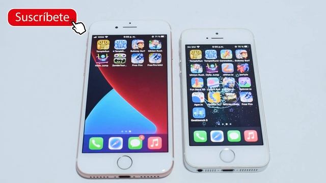iPhone 7 vs iPhone SE 1 🔥 PRUEBA DE VELOCIDAD 🚀 2022 iOS 15.3 vs iOS 14.6 - RUBEN TECH ! смотреть онлайн