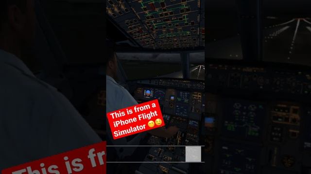 This is NOT real, it is from a flight simulator for iPhone! 😶🤤🥳 I Aerofly FS 2023 смотреть онлайн