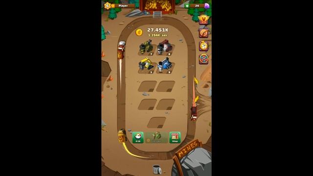 Merge Miner - Idle Tycoon - Gameplay (iOS - Android) смотреть онлайн