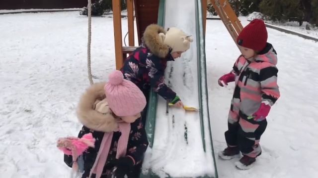 Детский сад Зима и дети смотреть онлайн