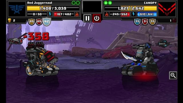 Red Juggernaut vs Canopy смотреть онлайн