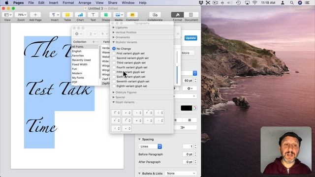 How To Type Special Alternative Character Glyphs On Your Mac смотреть онлайн