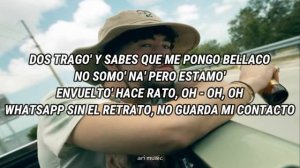 Bad Bunny - Moscow Mule  ( Lyrics /Letra)