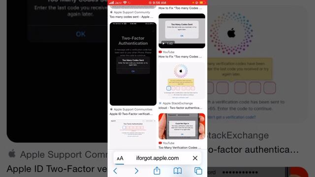 How To Fix Too Many Codes Sent Apple ID 2024|Apple Two Factor Verification Code Not Received|Iphone смотреть онлайн