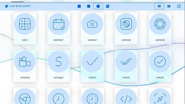 Lines Icon Pack. Themes Preview (v1) смотреть онлайн