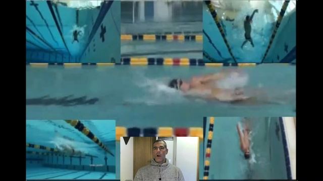 Di's backstroke multivew analysis 01 (Ryan Lochte) - body rotation смотреть онлайн