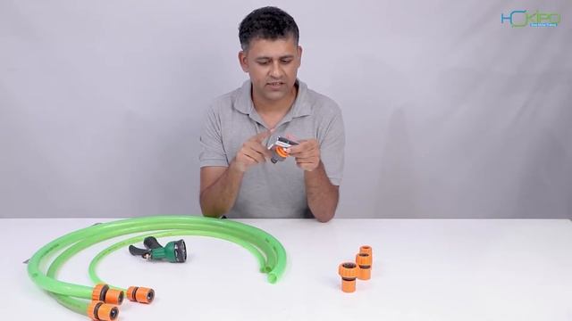 HOKIPO 3 in 1 Threaded Tap Connector Adapter for Hose Pipe Fitting (AR3719) смотреть онлайн