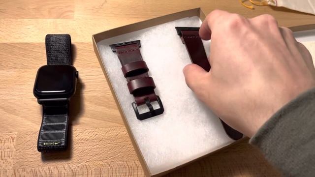 Unboxing - Ashland Leather Apple Watch Band смотреть онлайн
