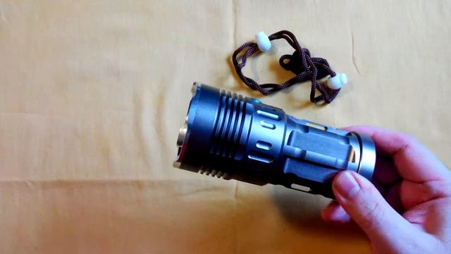 Фонарь.Tangpower 5*CREE XM-L U2 3500LM.Unboxing смотреть онлайн