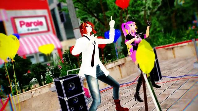 MMD - Little apple (Motion DL) смотреть онлайн