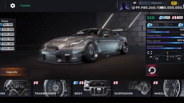 Gtr 35R Best Tune & Top Speed (440+ KM/H) CarX Street #carxstreet #gtr