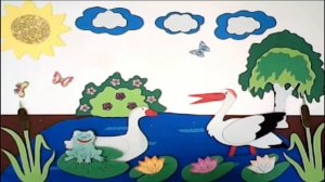 Гусь и журавль