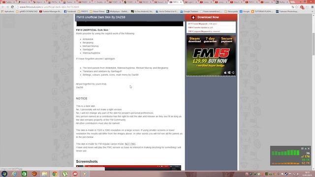 Como Baixar e Instalar +150.000 Facepack, Logopacks e Skins No Footbal Manager 2015 смотреть онлайн