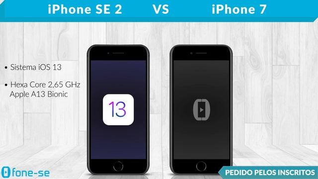 iPhone SE 2 vs iPhone 7 (Comparativo) смотреть онлайн