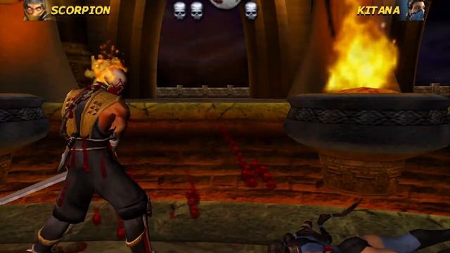 [TAS] Scorpion vs Kitana - Mortal Kombat Deadly Alliance (PS2) смотреть онлайн