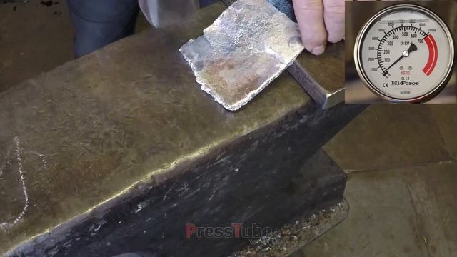 Hydraulic Press | Aluminium Foil | From Ball To Solid Piece смотреть онлайн